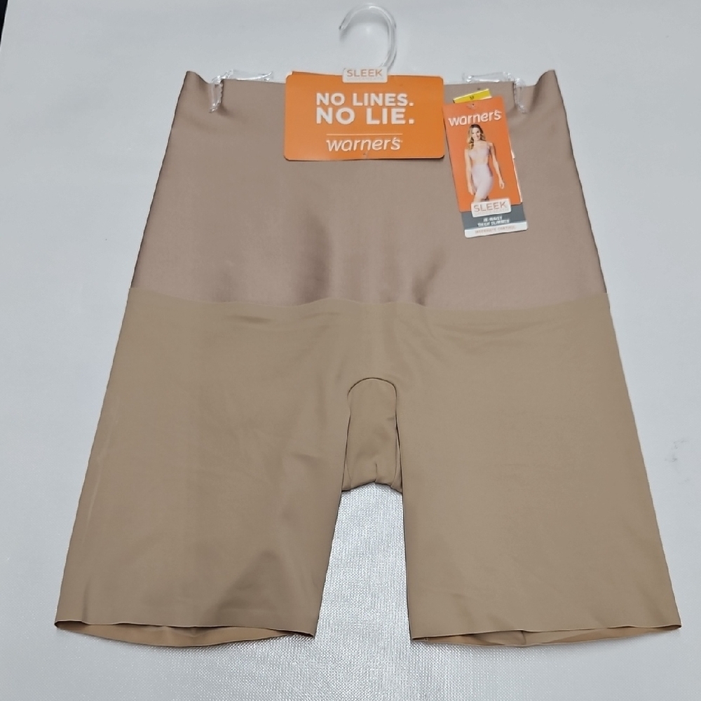 Warners Tan Underneath Hi Waist Thigh Slimmer.